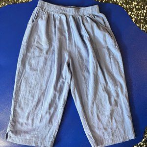 Periwinkle Cotton Pants